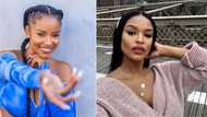 Ayanda Thabethe shares that she’s having a baby boy with a lavish pink & blue gender reveal bash, celebs react