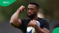 Siya Kolisi and Ox Nche meet Liverpool star defender at Anfield