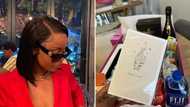 Lady causes a stir as she shows off exam care pack loaded with treats and alcohol, Mzansi has witty reactions