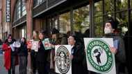 Starbucks staff go on strike in US stores over labor talks