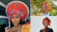 MaMkhize, Tamia Mpisane, Simz Ngema & Mihlali Ndamase, celebs who rocked traditional attires on Heritage Day