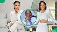 Mihlali Ndamase compared to ex-boyfriend Leeroy Sidambe's wife Mary Jane