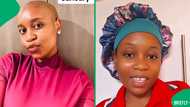 Mzansi woman’s impressive hair growth from bald to back-length in 4 months, SA reacts