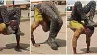 Man twists and folds body into incredible positions in thrilling clip
