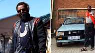 Sjava shows off his clean classic Toyota Cressida, Mzansi in awe: "I need to add one to my garage"