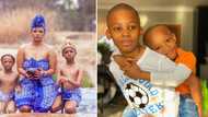 Proud mom shares stunning pictures of her boys as she wishes “man of the house” happy birthday, Mzansi in awe