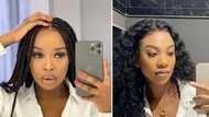 Sithelo Shozi accused of copying Tamia Mpisane's dress at the Durban July: "She's obsessed with Tamia"