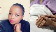 Woman lent bae her car to find him at the hospital with another lady after being involved in an accident