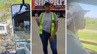 Breaking gender barriers: South African woman's truck driving career captivates Mzansi's interest