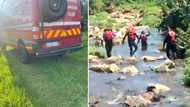 Rescue team recovers 7 more bodies of church members swept away by flash flood during baptism