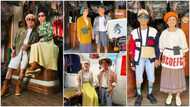 Old couple wear clothes people forgot in their shop, model them to become big fashion stars