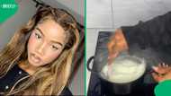 “Not impressed”: South African woman’s chocolate pap recipe sparks debate, Mzansi reacts