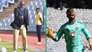 Orlando Pirates: Top 4 lessons Steve Komphela gave Bucs goalkeeper Sipho Chaine: "Be careful"