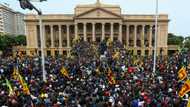 Sri Lanka's president to resign after being chased from home