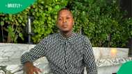 Oscar Mbo builds dream mansion for his family, SA reacts: "Oscar really loves this girl"