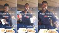 SA man sits alone, celebrating his 33rd birthday with “nyama and cold drink”: Peeps shower him with wishes