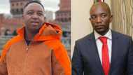 Shimza and Mmusi Maimane go at it again, SA leader a no show