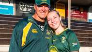 Springboks legend's daughter follows in father's footsteps with major honour