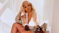 Lifesaver: Boity Thulo pays a struggling fan's rent for the month