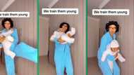 Soul-stirring TikTok video of mother and baby’s adorable amapiano moves make South Africa laugh out loud