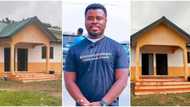 He's kind: Man builds library for rural community with his own money, inspiring photos pop up