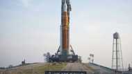 NASA's new rocket on launchpad for trip to Moon