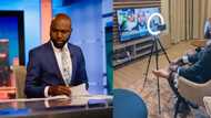 “Hawu”: Media correspondent’s chilled remote working attire has peeps laughing until tears