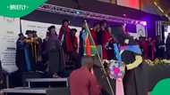 Man proposes to partner at graduation ceremony, video sparks debate
