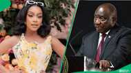 Thando Thabethe responds to President Cyril Ramaphosa's national address