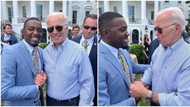"He said I'm the sharpest thing in the White House": Excited man shares photos of his handshake with Joe Biden