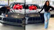 Stunner buys herself a brand new Porsche, sets an example for her daughter