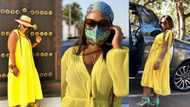 Lady says no1 looks good in yellow, soon someone proves her dead wrong