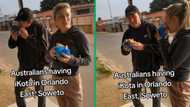 South Africans amused as Australians try kotas in Soweto in viral TikTok video: "Bro is enjoying it"