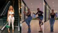 Mihlali Ndamase & Leeroy Sidambe's dancing has social media tongues wagging