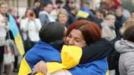 Relief in Ukraine's Kherson after Russian occupation