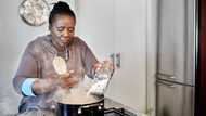 Mzansi appalled by lady's lunch of pap and grasshoppers, many question common delicacy