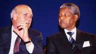 FW De Klerk will 'forever be linked' to Mandela, says Nelson Mandela Foundation