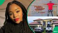 "We're never giving up on our dreams": SA inspired by man's upgrade from shack to mansion