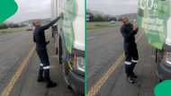 "The sister every brother needs": Truck driver's heartwarming send-off captured in TikTok video