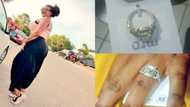Mzansi ladies react hilariously to R30 engagement ring: "Awume tuu"