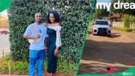 "You're not jealous, but motivated": Limpopo man eyes neighbour's dream car in village, SA wowed