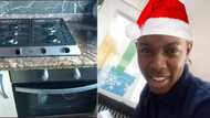 “Cheap cheap”: Mzansi stunned by unaligned stove installation, gives chest pains