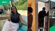 Woman living abroad secretly returns home to surprise sister, heartwarming reunion melts hearts