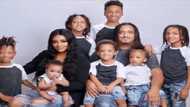 Woman falls pregnant with 9th son, family and social media excited: "9 times the blessings"