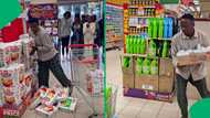 "Cornflakes were not necessary": Man's Shoprite trolley dash angers Mzansi