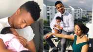 Oros Mampofu’s one proud poppa bear: His Aarya is 6 months already