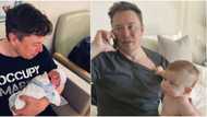 Massive reactions trail adorable photo of billionaire Elon Musk bonding with his cute son named X Æ A-Xii