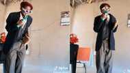 Tswana woman impersonates madala with old school dance to house music, TikTok has peeps nostalgic