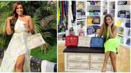 Celebrity blogger Linda Ikeji splashes over R850 on 3 Hermès bags in 1 month