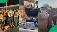 SA teacher pulls up in a brand-new car, pupils and colleagues go wild